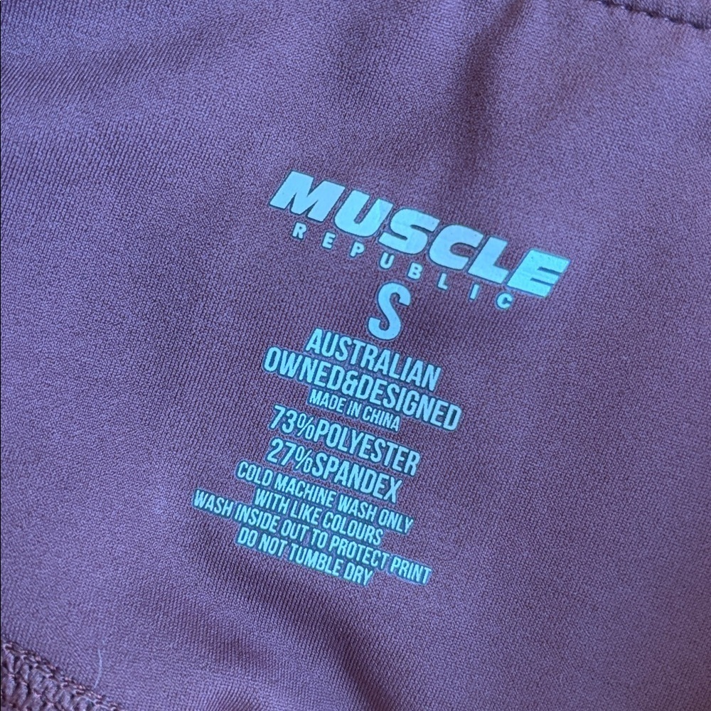 NWT Muscle Republic leggings - Picture 4 of 7